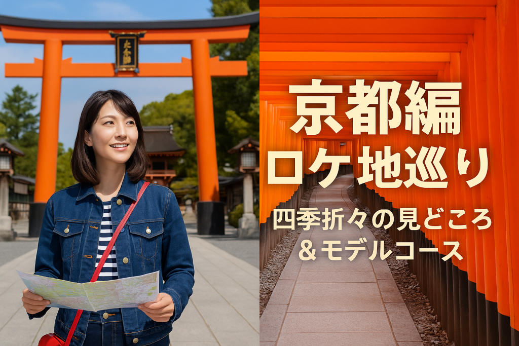 京都編ロケ地巡り：四季折々の見どころ＆モデル地解説