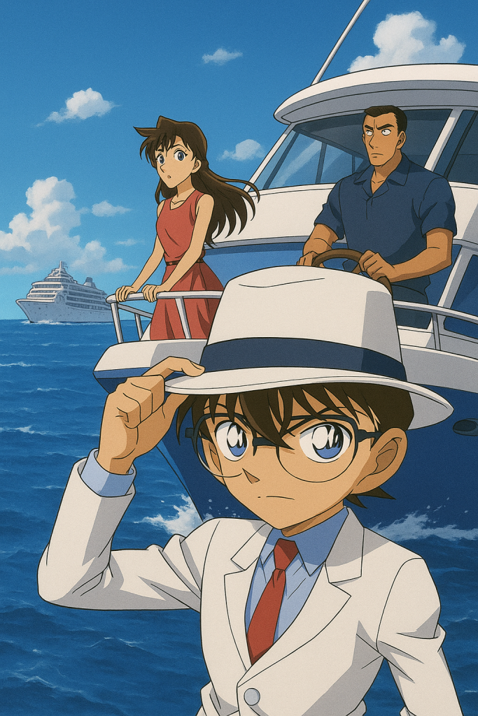 劇場版“海”ステージ作品まとめ:水平線上の陰謀ほか 14 灰原哀VS蘭姉ちゃん “三角関係”エピソード比較