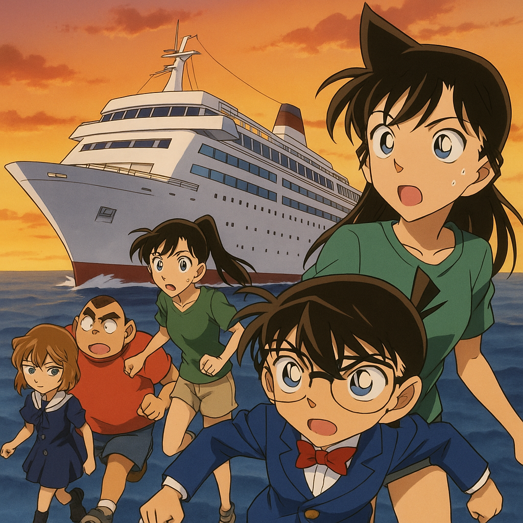 劇場版“海”ステージ作品まとめ:水平線上の陰謀ほか 12 灰原哀VS蘭姉ちゃん “三角関係”エピソード比較