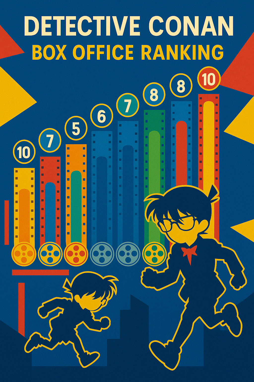 コナン映画の興行収入【ランキングTOP10】