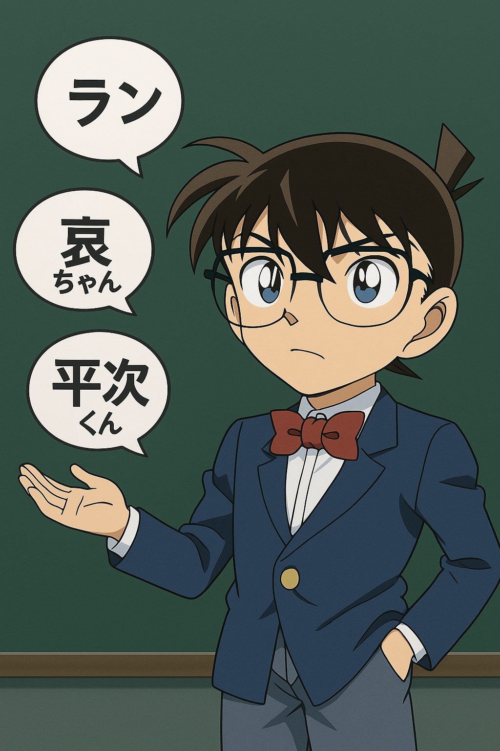 名探偵コナンの敬語シーン