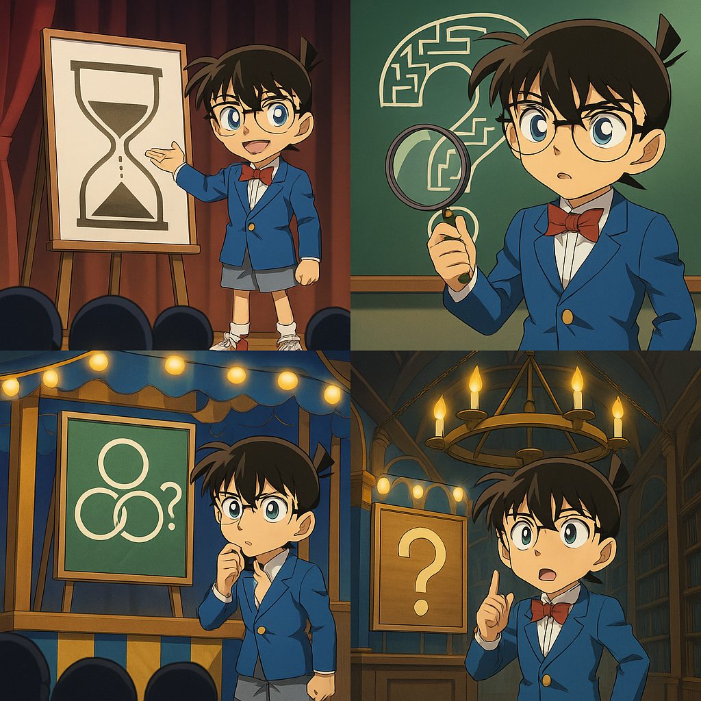 名探偵コナンの謎解き挑戦