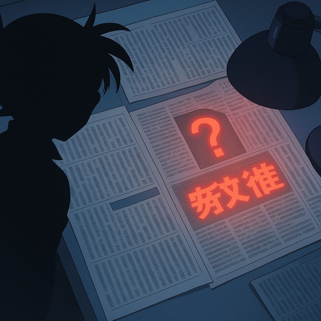 名探偵コナン劇中新聞完全ガイド|隠し見出しと伏線解読 6 謎の新聞と赤い光