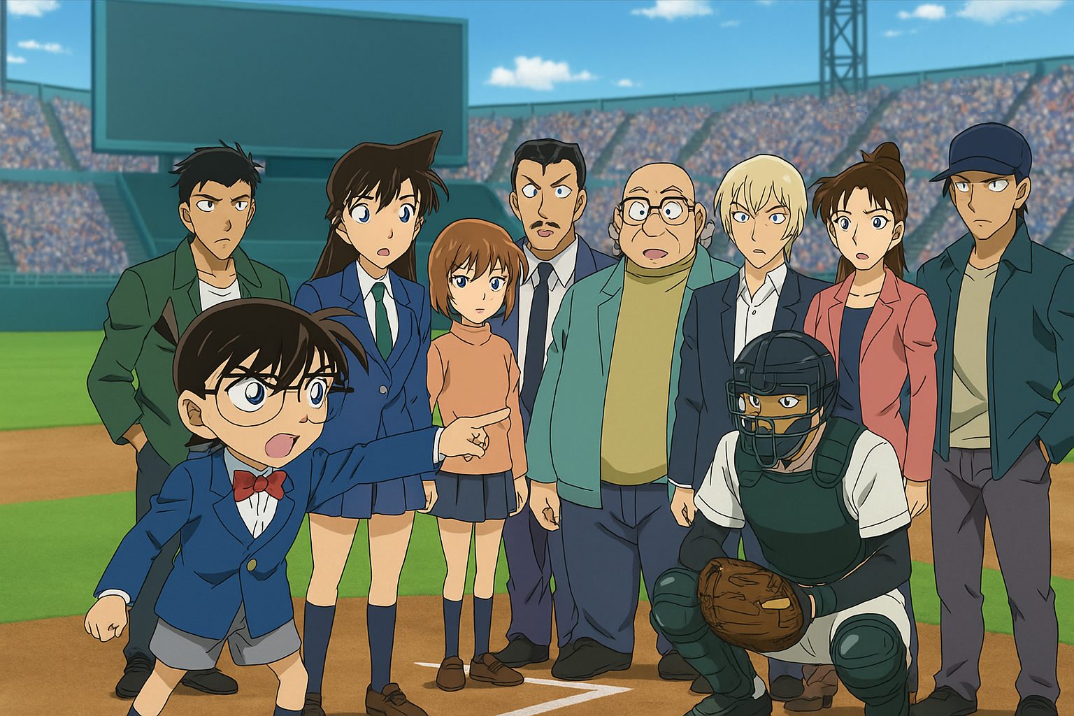 探偵団の野球大会