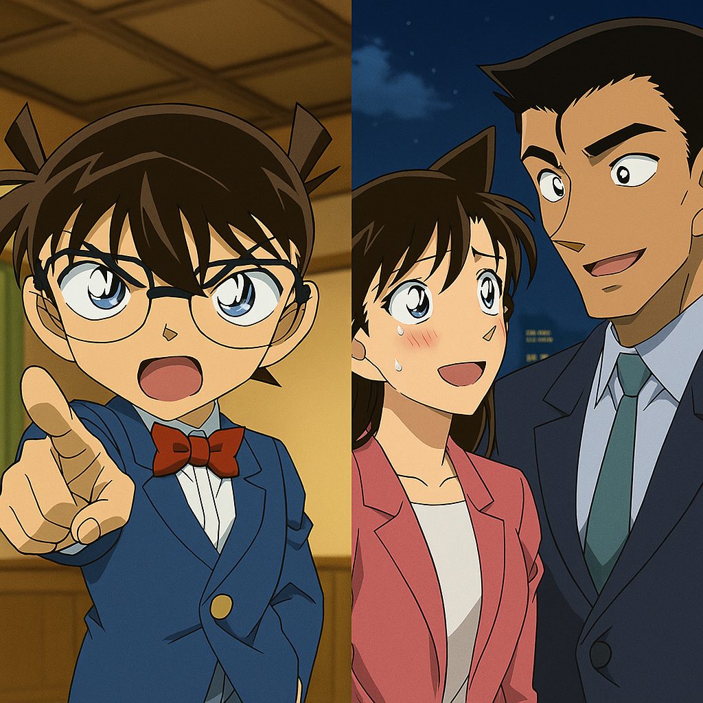 名探偵コナンの2コマ