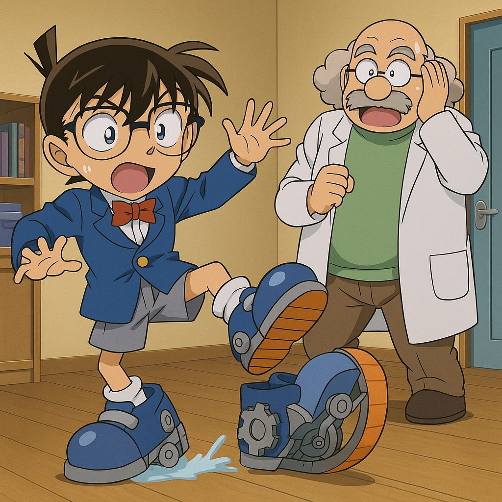 コナンと博士の失敗した発明