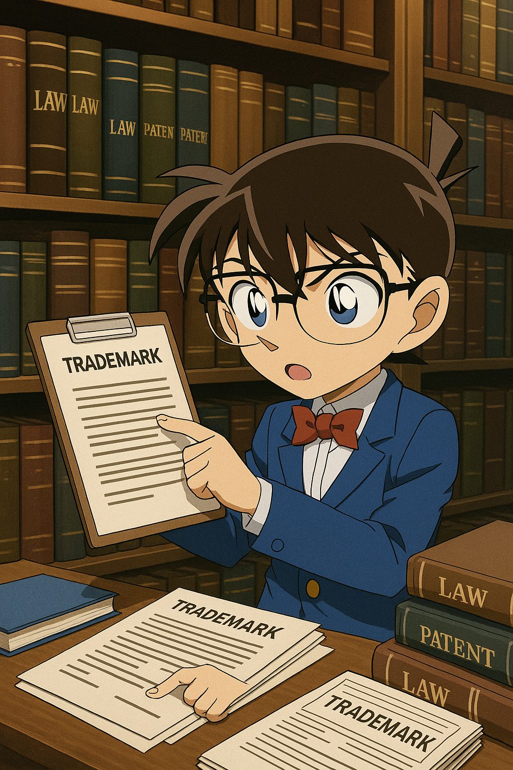 コナンの法律書類調査