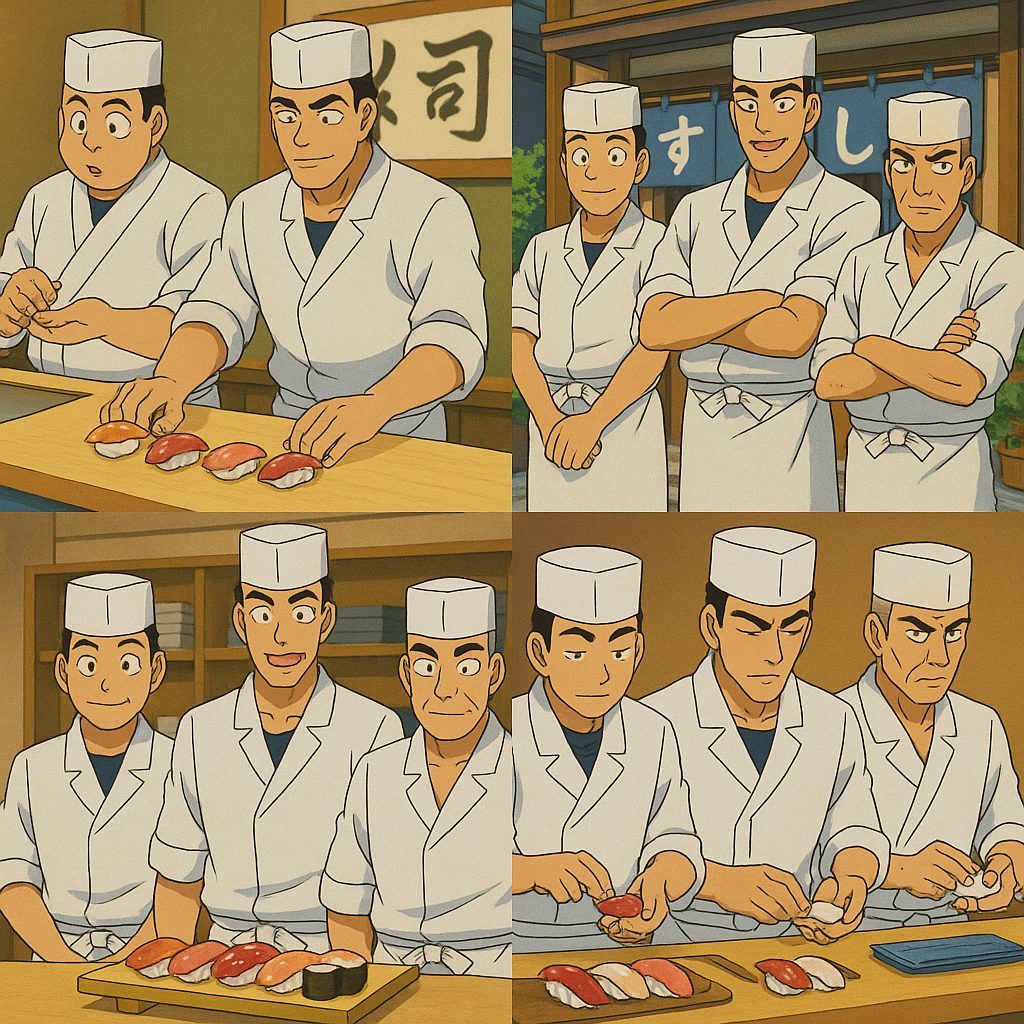 名探偵コナン身長ランキング2025|高身長TOP25完全版&意外な差を徹底解説 10 寿司職人の技と情熱