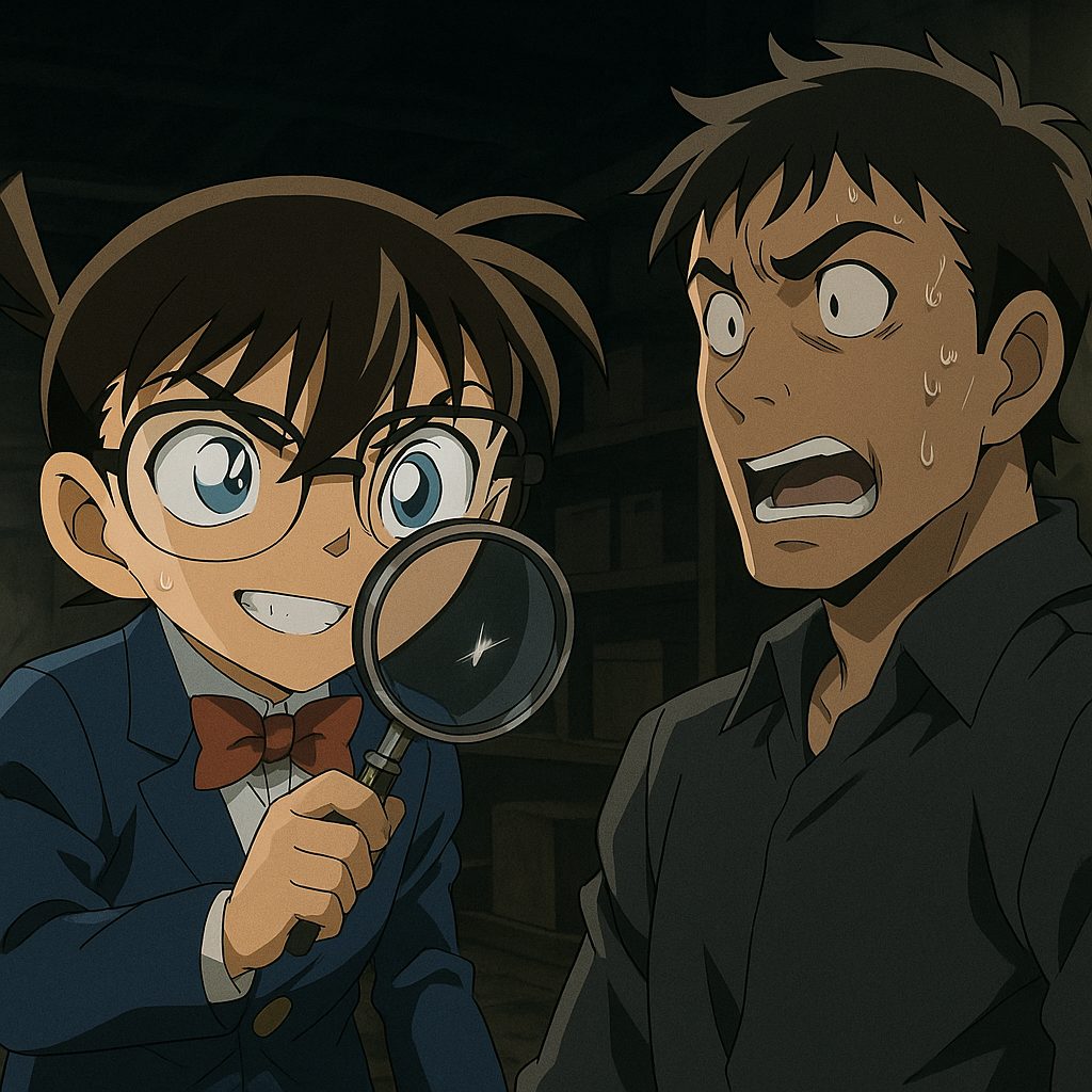 探偵と疑惑の瞬間