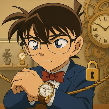“時を刻む”演出の裏側—名探偵コナンに登場する高級時計とメタファー