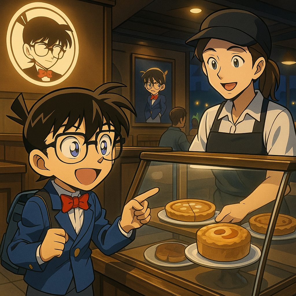 世界の名探偵コナンカフェ巡り—限定メニュー完全レポート 12 コナンのカフェでのひととき