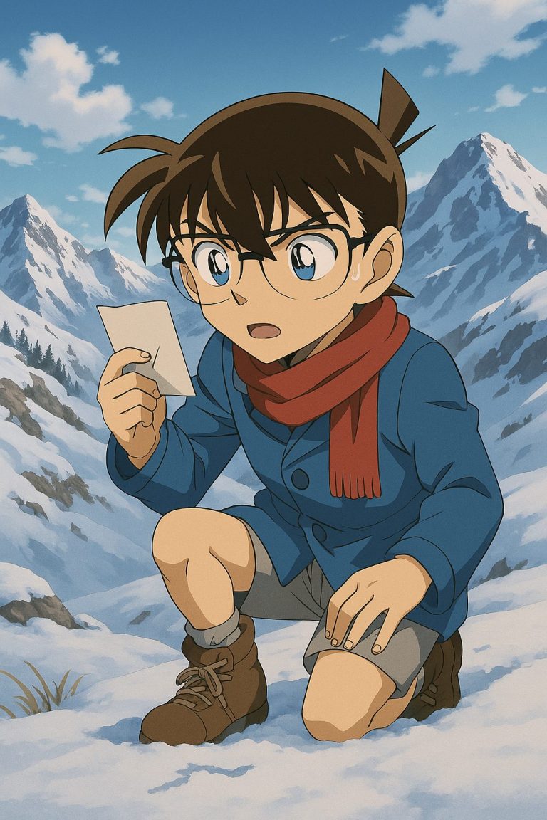 雪山の探偵コナン