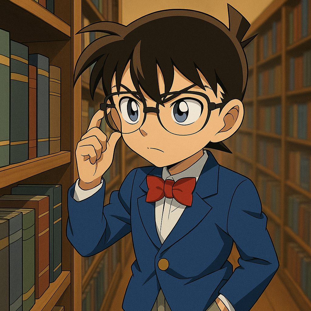 図書館での名探偵