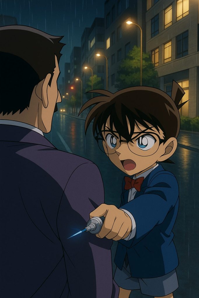 探偵の夜の決断