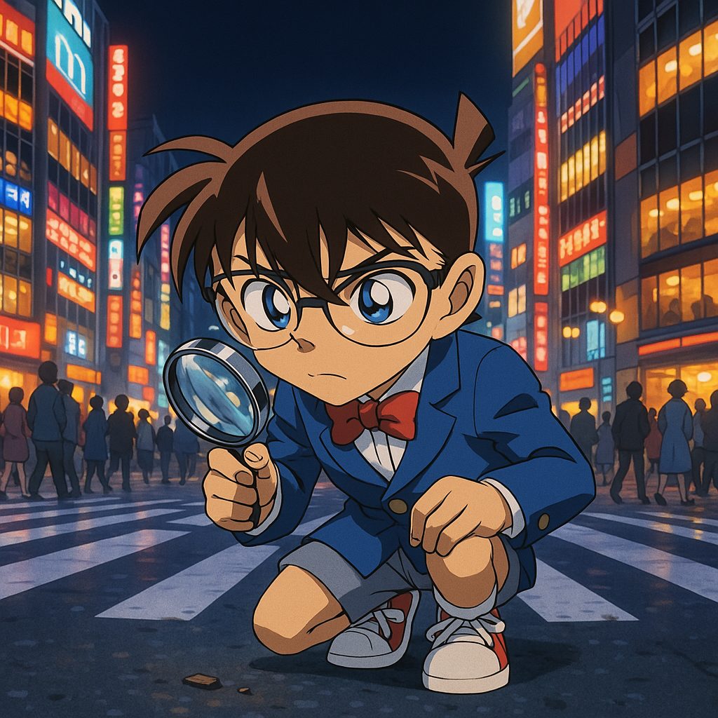 渋谷でのコナン探偵