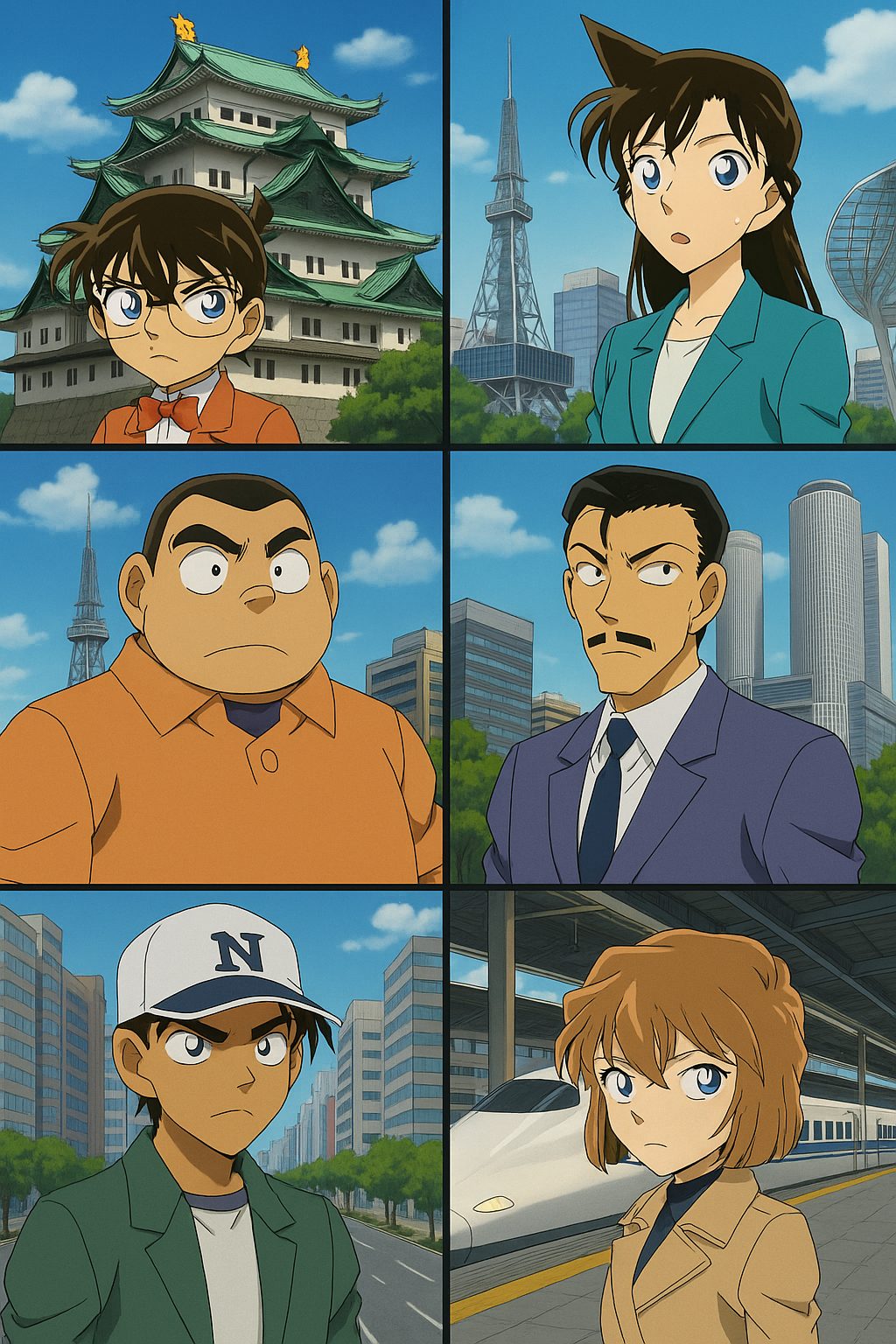 名古屋の名所とキャラクター