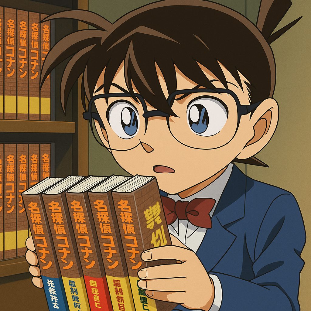 名探偵コナンと漫画本