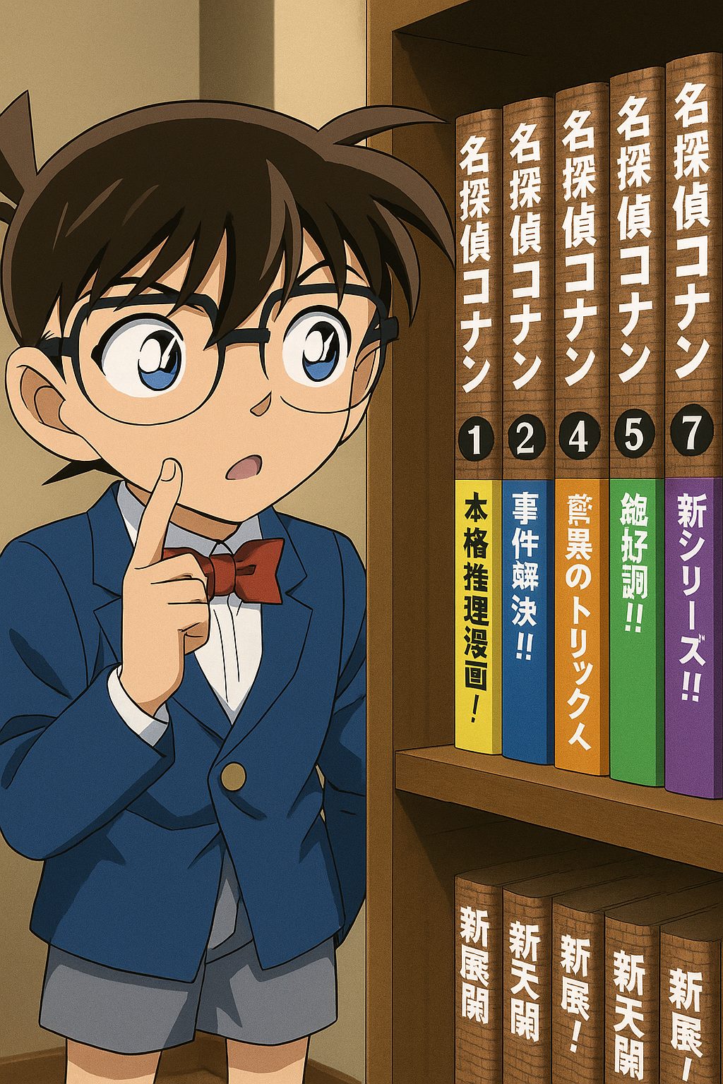 コナンの本棚調査