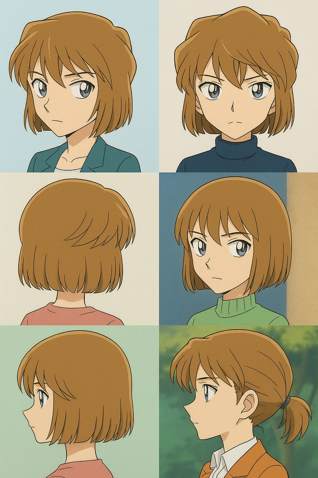 青原壱の髪型変遷カタログ|アニメ『コナン』黄金期から最新スタイルまで徹底解説 6 髪型のバリエーション