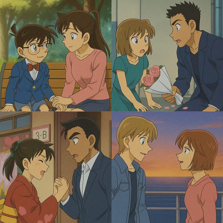 恋人たちの心温まる瞬間