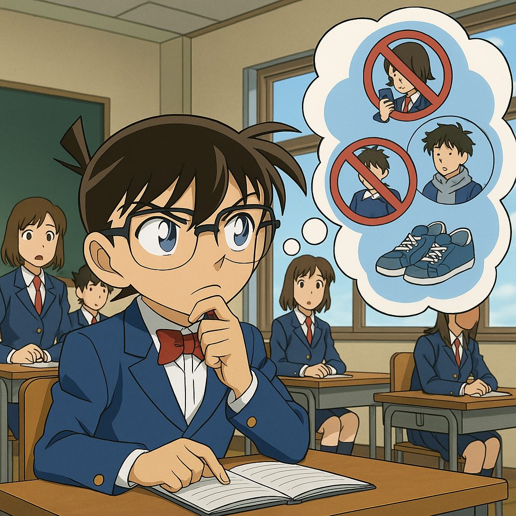 米花高校の校則を大推理! 名探偵コナン全シーンから推測した日常ルール 10 教室での推理の瞬間