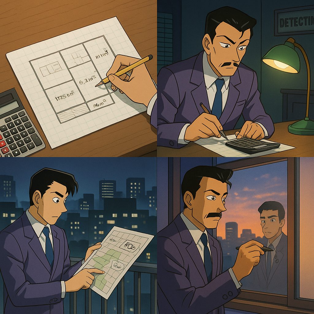 探偵の計算と分析