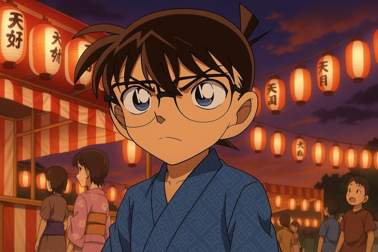 夏祭りの名探偵コナン