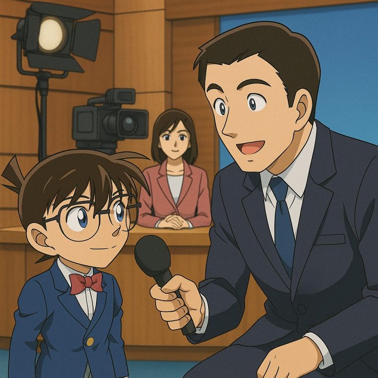 実在アナウンサーが出演した名探偵コナン回まとめ—裏話インタビュー付 11 探偵とレポーターの対話