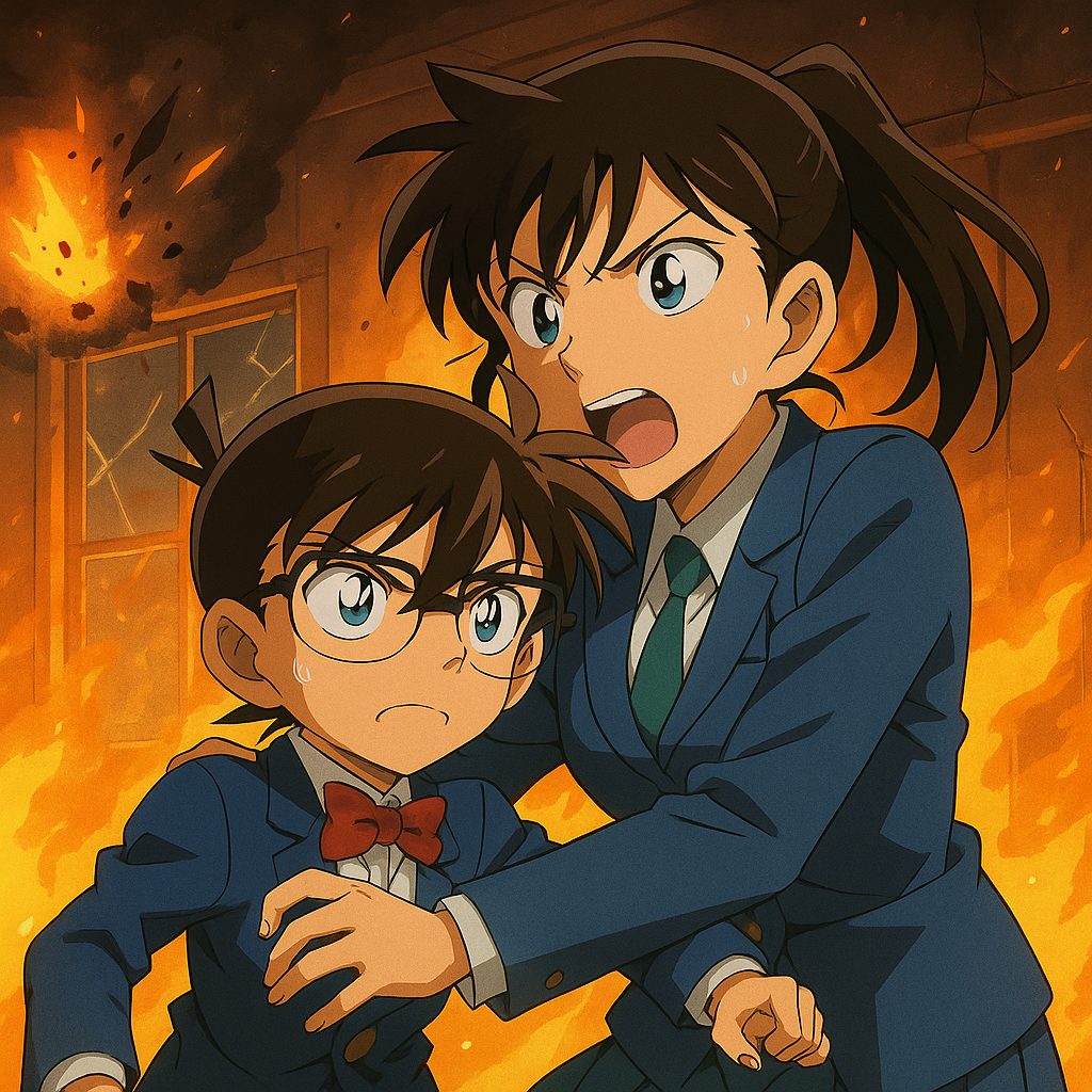 炎の中の守るべき者