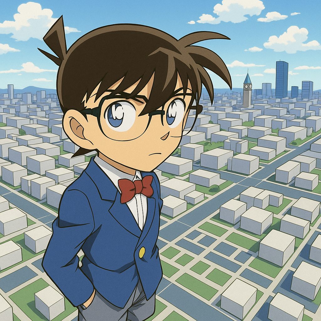 コナンの都市マップ探索