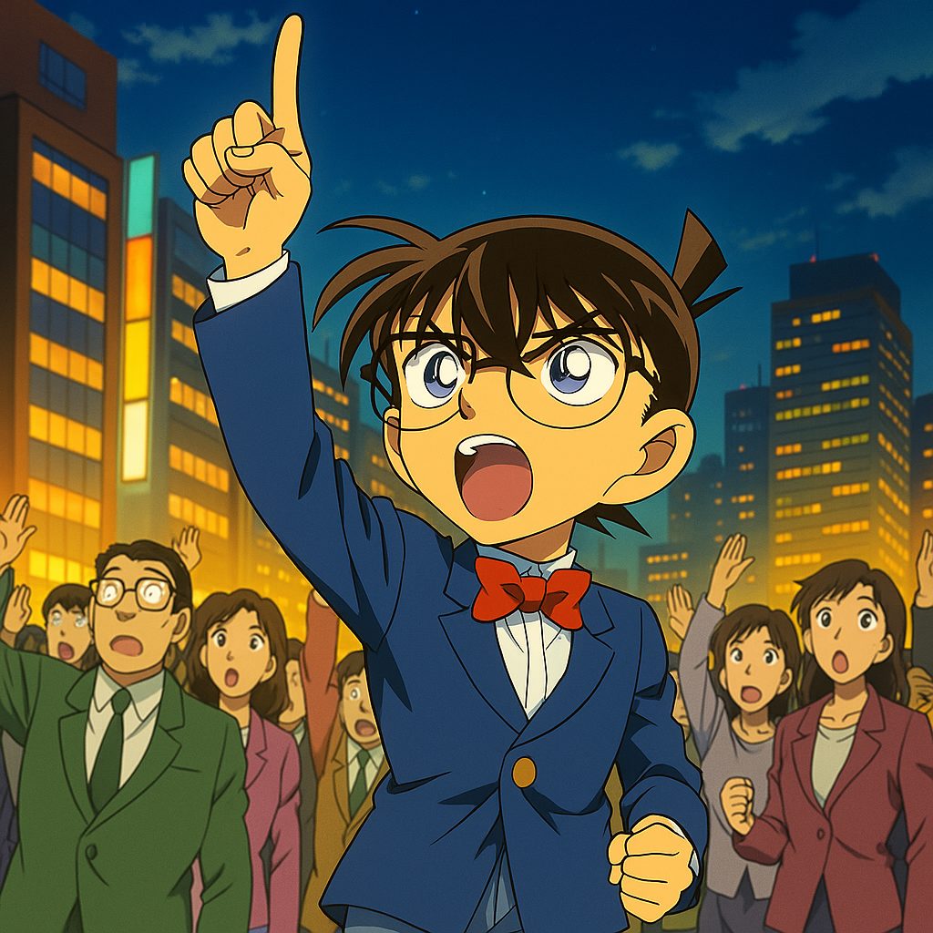 探偵の夜の決意