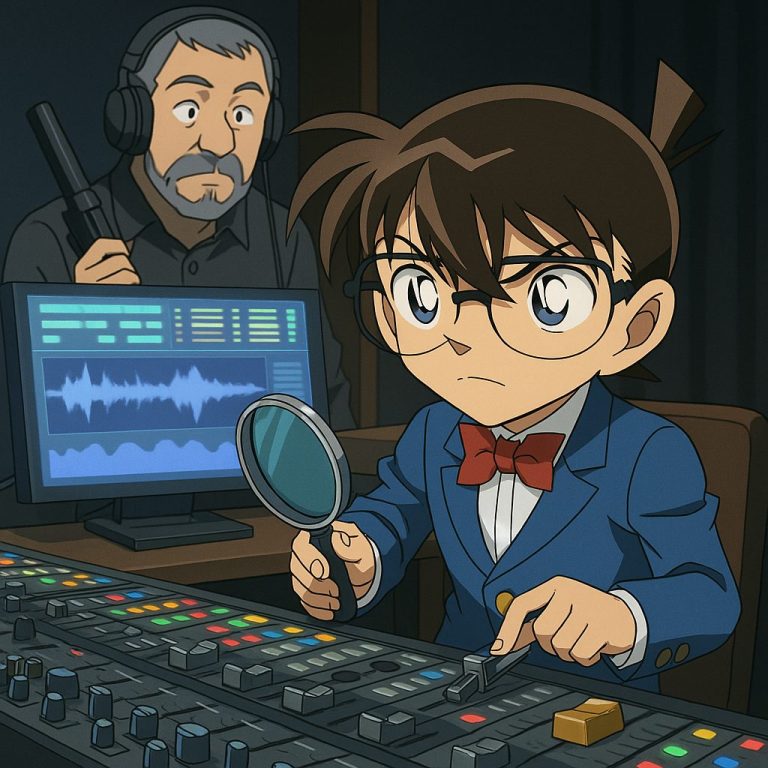 録音スタジオでの推理