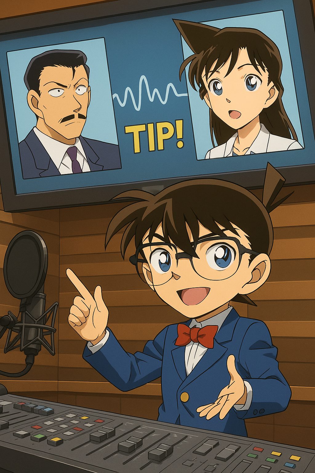 声帯模写レッスンのコナン