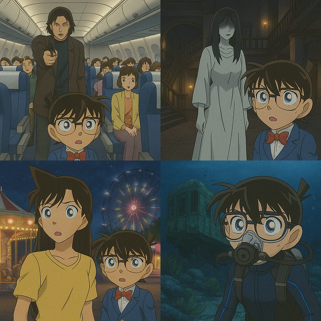 名探偵コナン警察学校組読破ガイド|全5人プロフィール&登場エピソード総まとめ 6 4つの異なるシーン