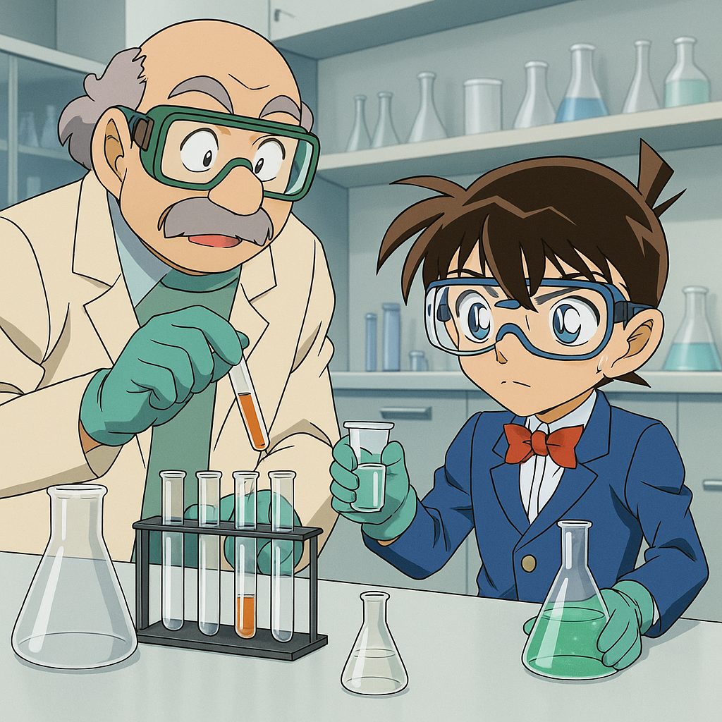 名探偵コナン 科学トリックTOP10再現実験ガイド|必要な準備・手順・安全対策を徹底解説 15 実験室での協力作業