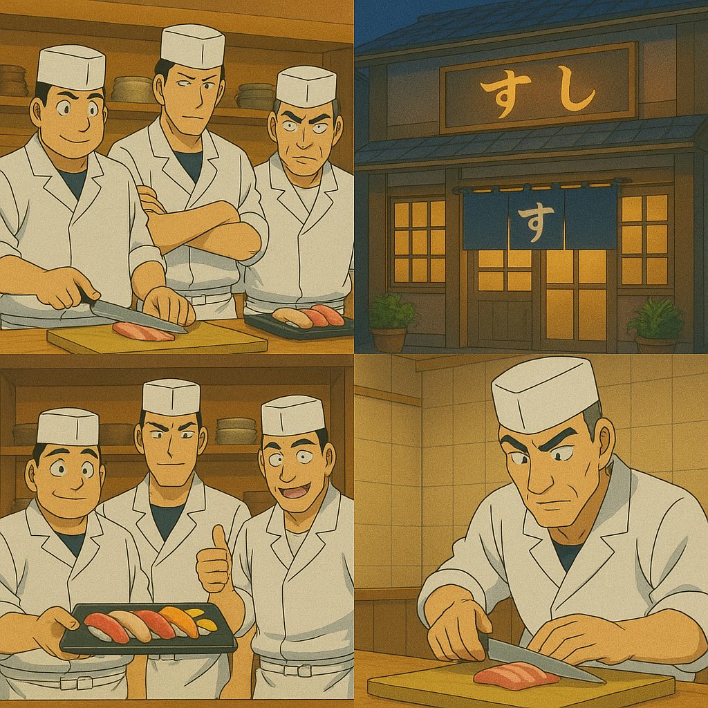 寿司職人の情熱