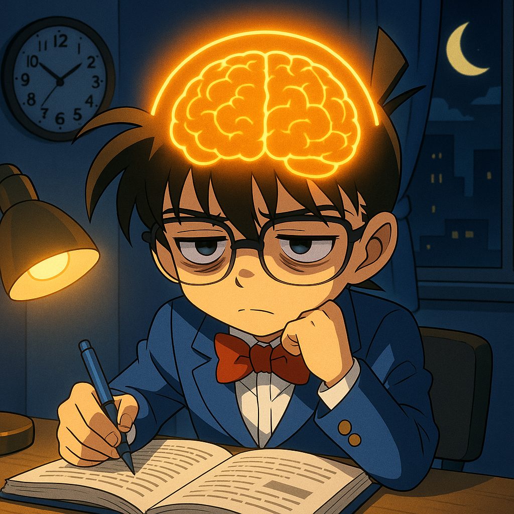 夜の捜査、名探偵の集中