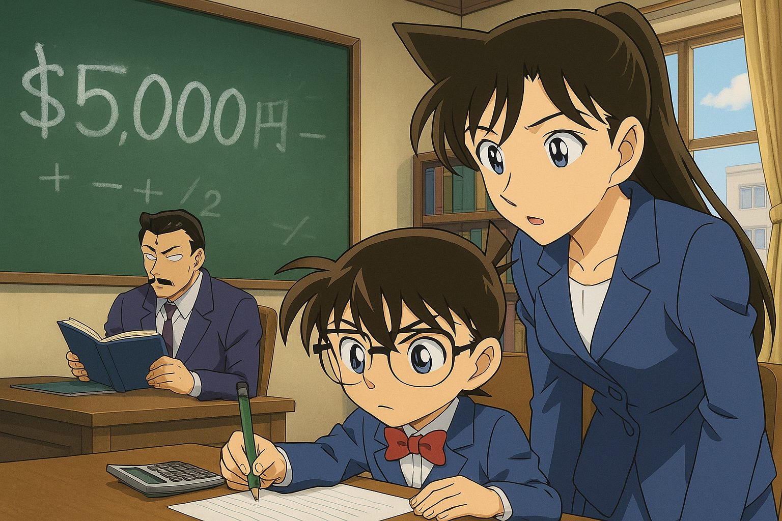 コナンとランの計算タイム