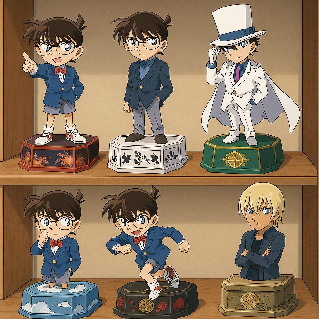 名探偵コナンのフィギュアコレクション