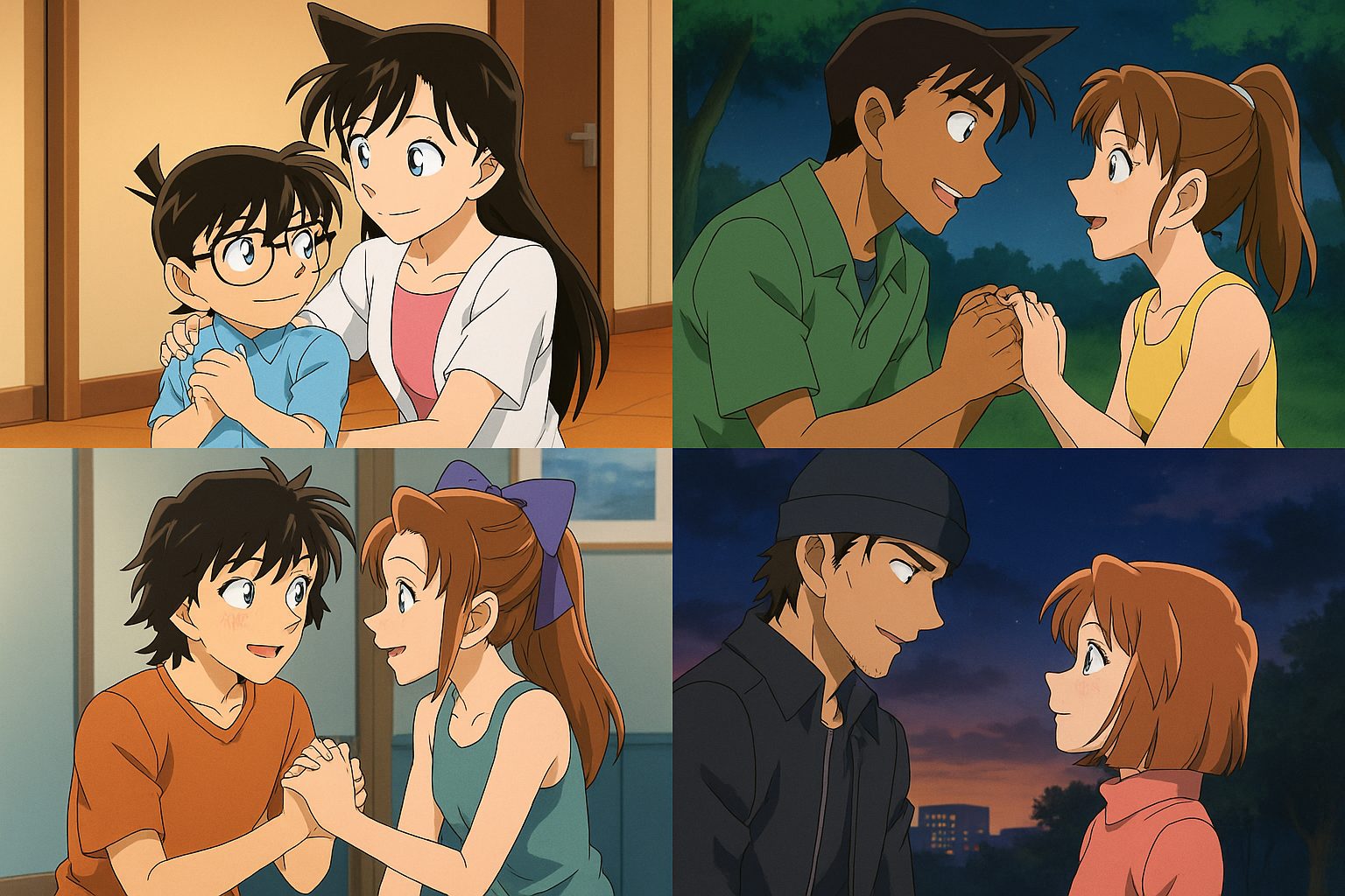 コナンキャラの“嫌いな食べ物”徹底調査|工藤新一・毛利蘭・灰原哀の苦手リスト 14 探偵コナンの恋愛シーン
