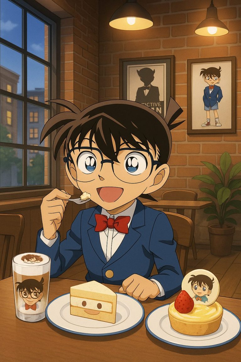 探偵カフェでのコナン