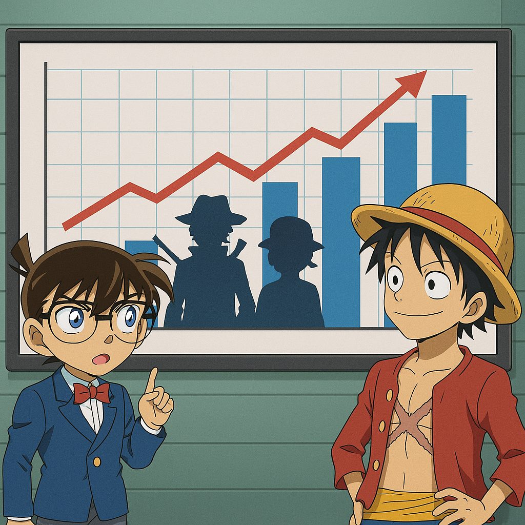 名探偵コナン×他作品オマージュ10選|ONE PIECE・金田一・ジョジョなど隠れクロスネタ総まとめ 15 探偵コナンとルフィの分析