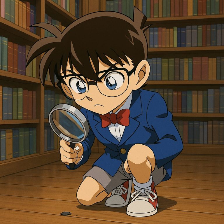 名探偵コナン作中の昭和レトロ表現を徹底解剖|喫茶ポアロから昭和家電・街並みまで全4回シリーズ 6 名探偵コナンの図書館での調査