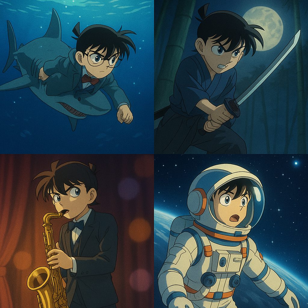 江戸川コナンの冒険的役割