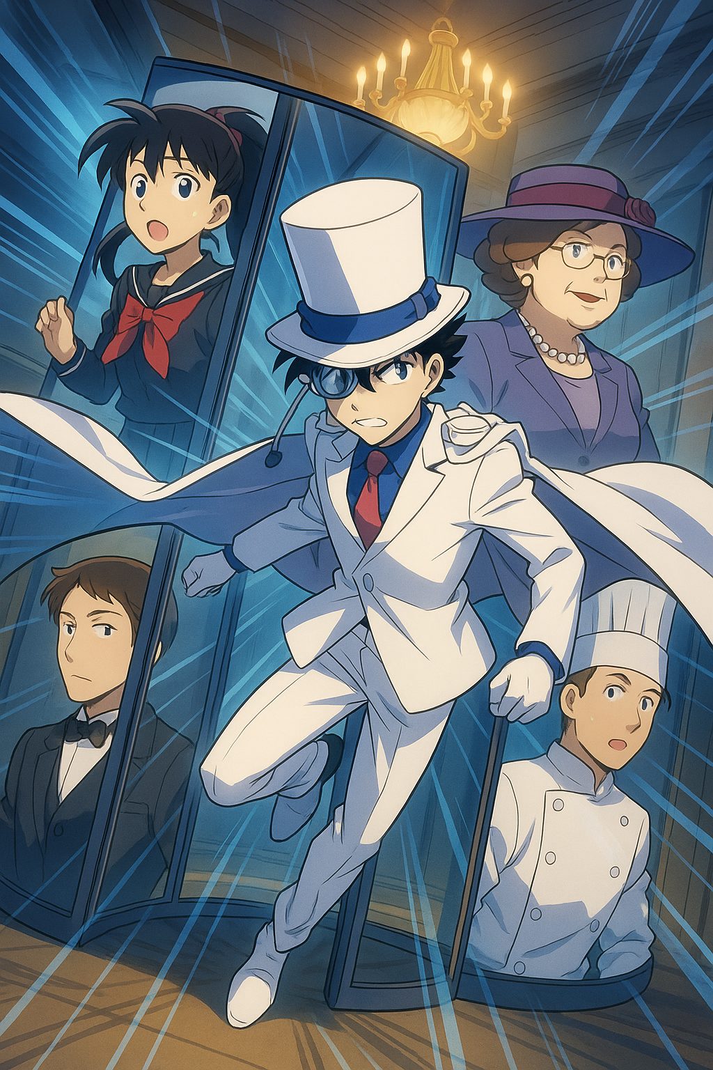 怪盗キッドの変装ショー