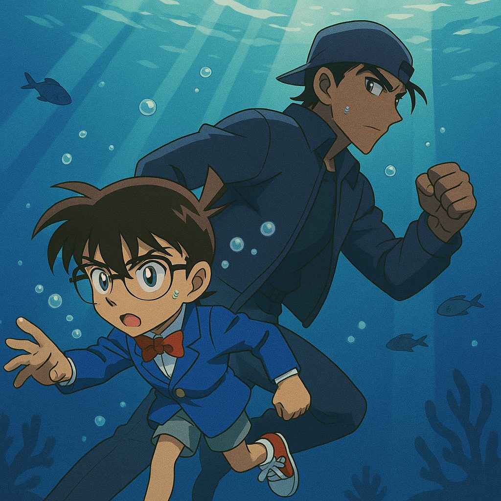 極悪犯は海外でも大人気!世界のコナン映画興収&評価ランキング【2025最新】 14 水中の名探偵たち