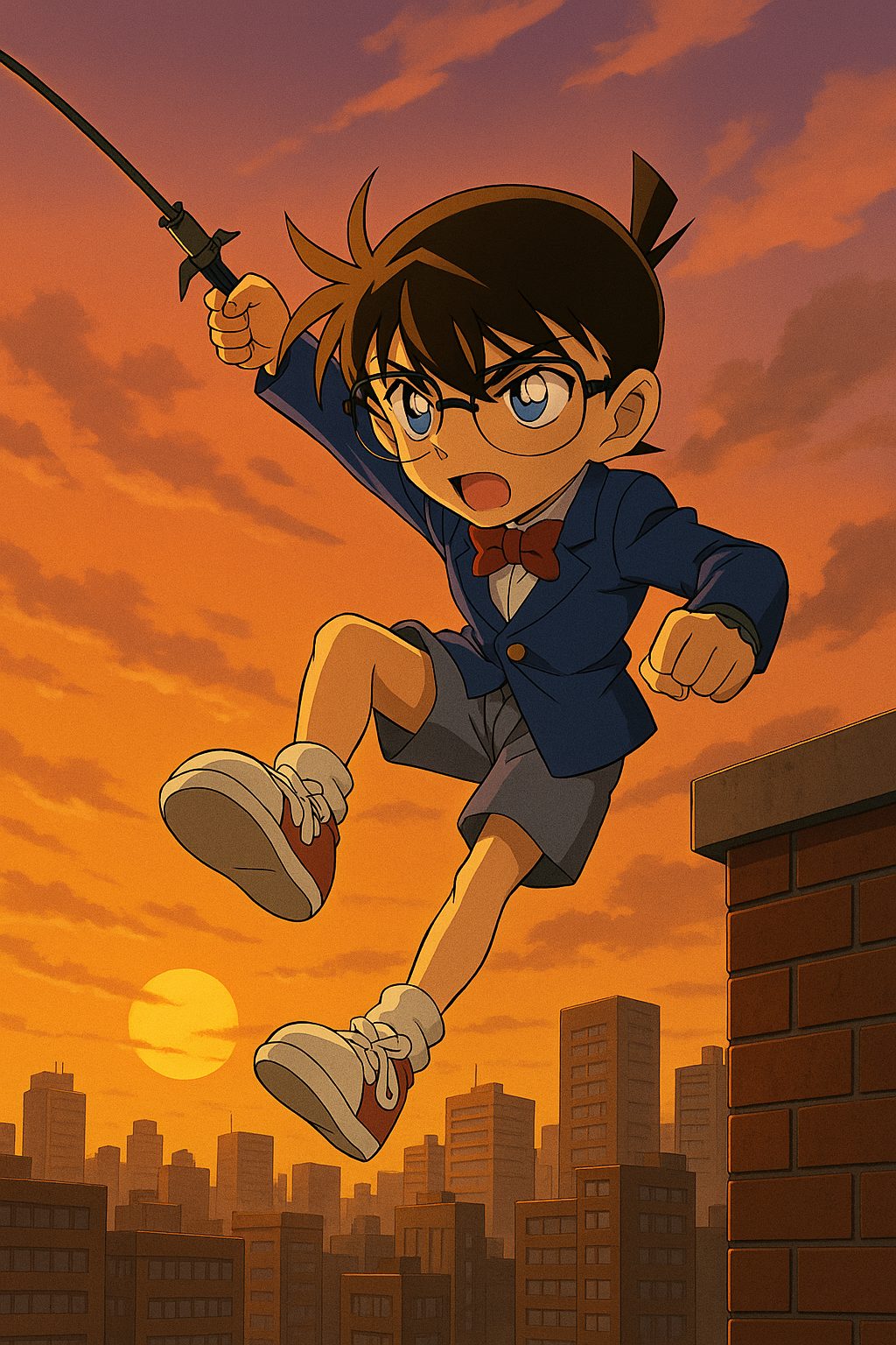 名探偵コナン“架空企業”徹底解説|事件を彩るフィクション企業の世界 14 夕日の中の探偵の飛躍