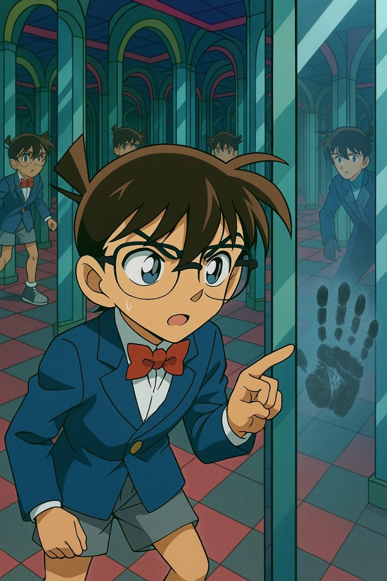 名探偵コナン×リアル脱出ゲーム歴代イベント年表|謎解き体験の進化と人気の秘密【2025最新まとめ】 5 コナンと鏡迷路の手跡