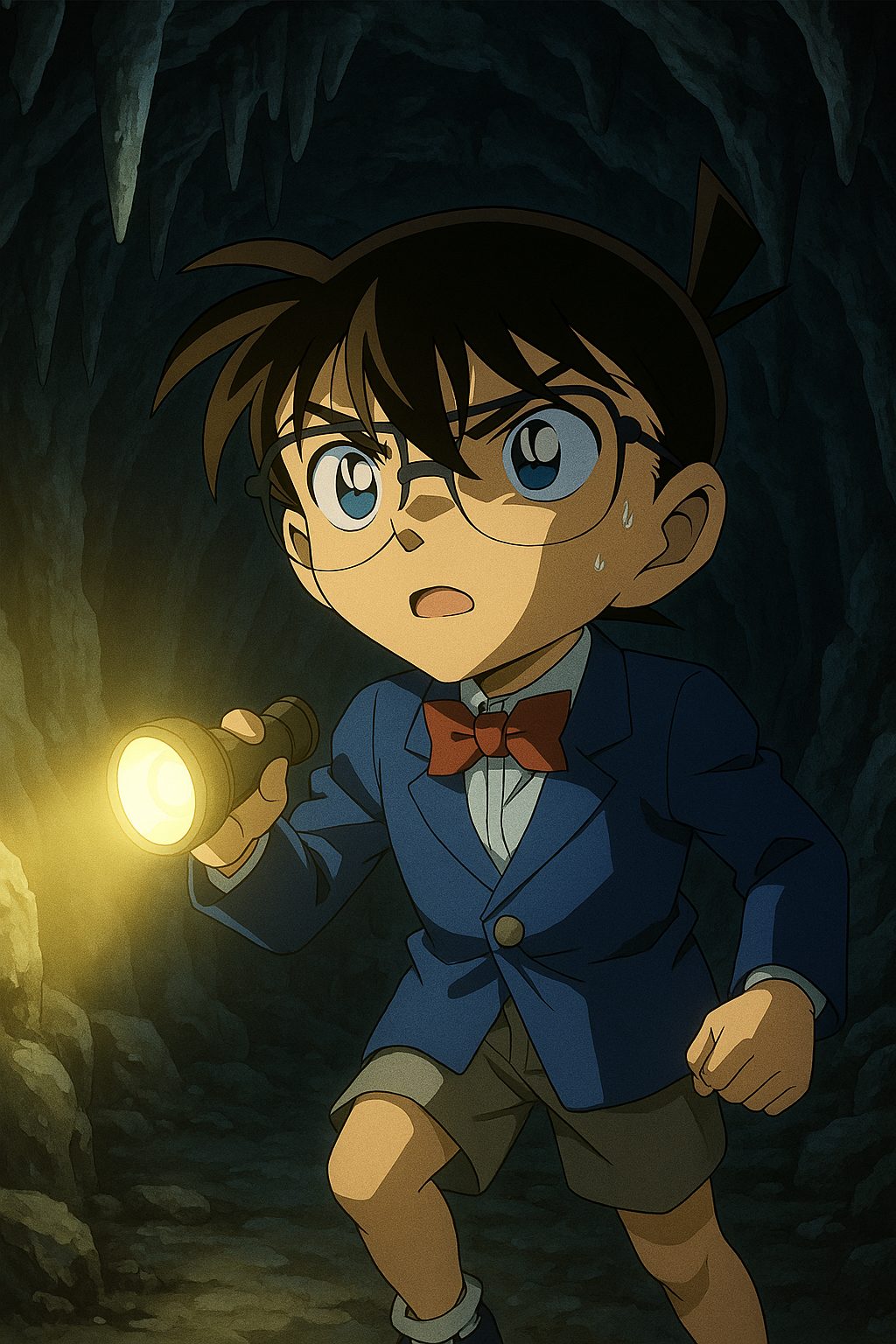 安室透〈トリプルフェイス〉徹底解剖|人気の秘密と名シーン総まとめ【名探偵コナン】 14 洞窟探険中のコナン (1)