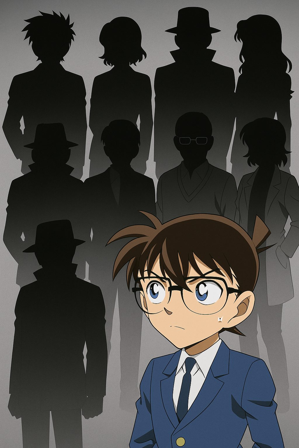 探偵と謎のシルエット